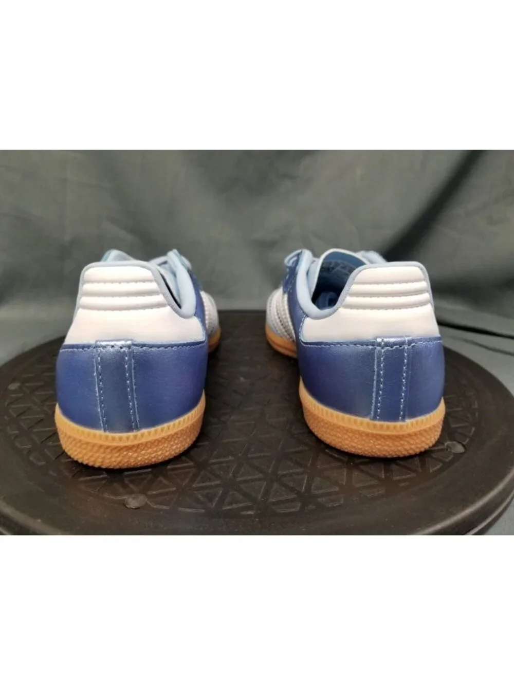Adidas Samba OG C (PS) Metallic Blue/White/Gum KK2343 Kids Size 13 NEW NO BOX